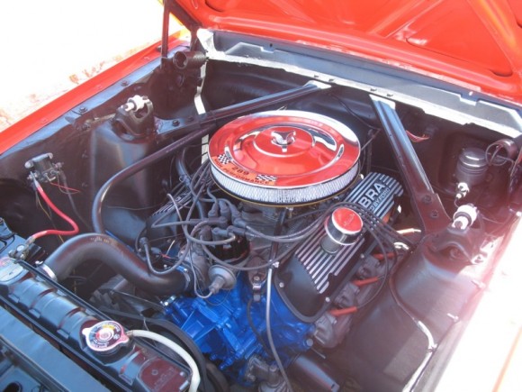 1965 Ford Mustang Fastback engine