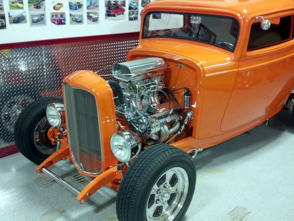 1932 Ford Coupe Orange